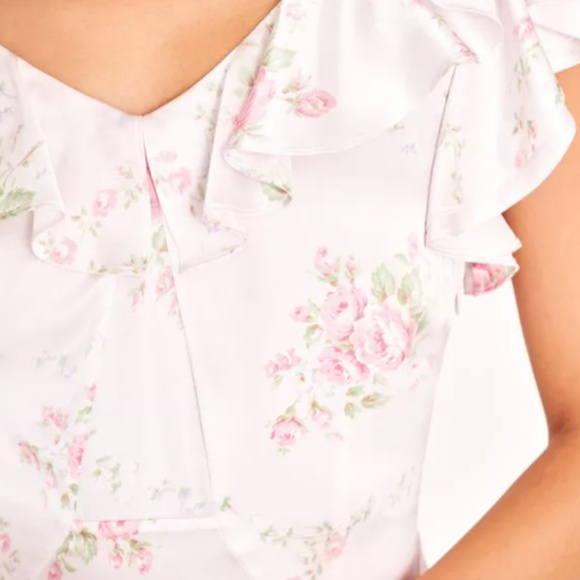 🎀 NWT Love Shack Fancy Frankie Silk Mini Dress 🎀 - Picture 6 of 6